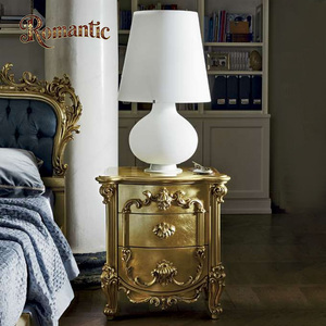 Villa royale du Moyen-Orient de luxe, appartement de luxe, ensemble de meubles pour chambre à coucher, <span class=keywords><strong>lit</strong></span> vintage italien et classique avec <span class=keywords><strong>lit</strong></span> allumé en bois - Product Image 4