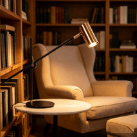 Lampe de table moderne réglable en métal, lampe de bureau nordique en fer avec interrupteur, lampe de chevet simple pour salon