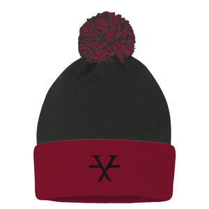 Berretto con Pom-Pom con Logo nero T6X - Product Image 2