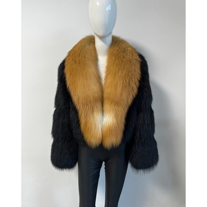 BEIZIRU <span class=keywords><strong>Cappotto</strong></span> in Vera <span class=keywords><strong>Pelliccia</strong></span> di Procione da <span class=keywords><strong>Donna</strong></span> con Grande <span class=keywords><strong>Collo</strong></span> Rovesciato, Manica Lunga Invernale, Lussuoso e alla Moda - Product Image 6