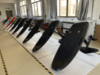 Prêt à expédier : Accessoire de planche hydrofoil électrique 8KW 45KM/H en fibre de carbone intégrale, sac de rangement pour hydrofoil hors-bord pour le surf en stand-up