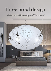 Chuyên nghiệp Led tròn IP65 4000K phòng ngủ không thấm nước ánh sáng trần với cảm biến chuyển động 18 Wát Tri bằng chứng - Product Image 2