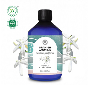 Hidrolato de Jazmín <span class=keywords><strong>Español</strong></span> - Hidrolato para Piel y Cabello, Difusor - Agua Floral 100% Pura y Natural de Jasminum Grandiflorum, 500 ml - Product Image 1