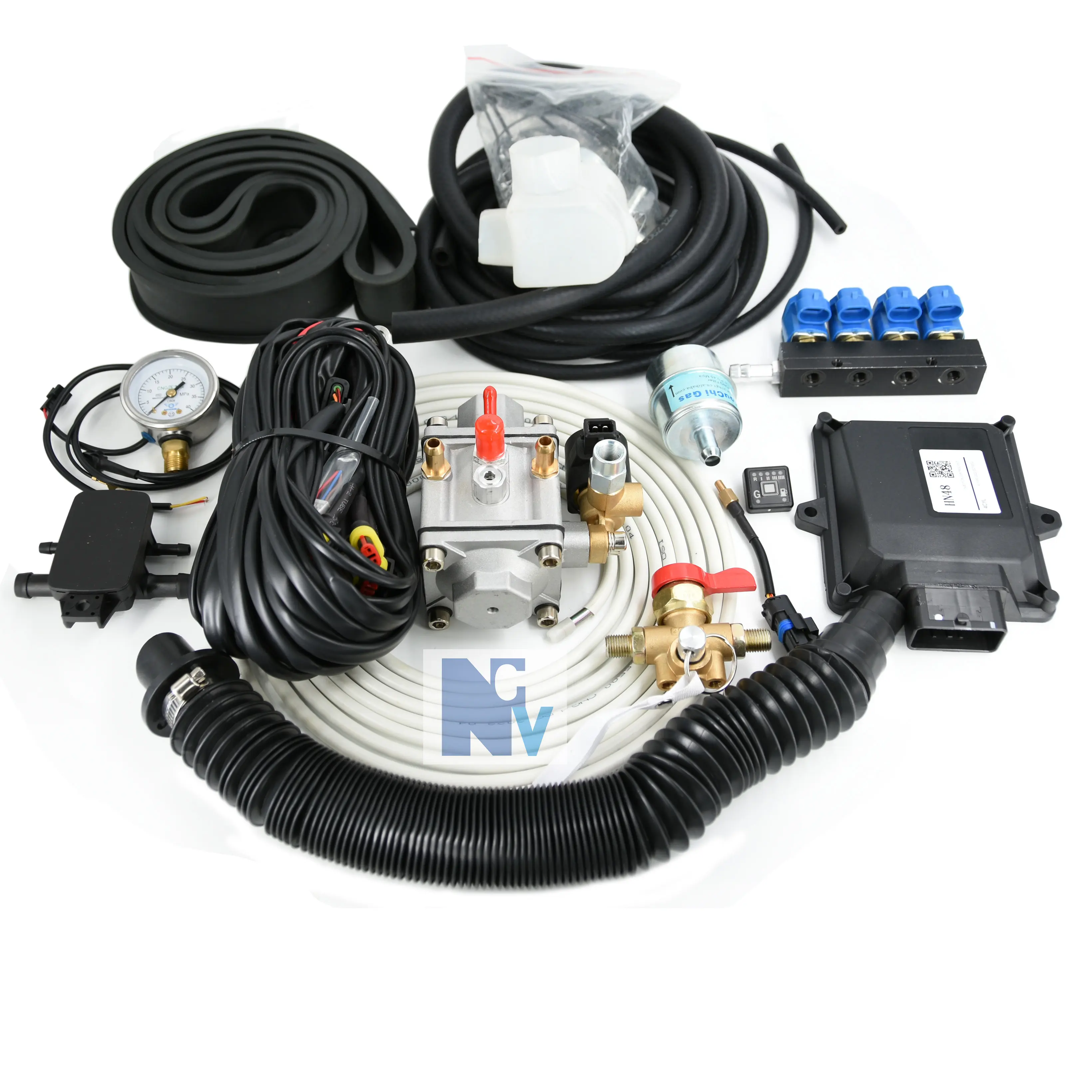 HN48 Lpg Conversion Kit complete cng kit for 2/3/4/6/8 cylinder gas engine cng car conversation from petrol to gas