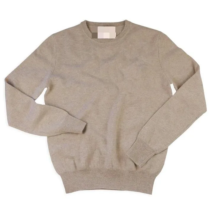 Wholesale O-neck Basic Style Plain Knit Classic Cashmere Women Sweater In Stock For Winter