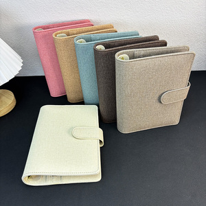 Высококачественный чехол из искусственной кожи с узором и 6 кольцами - Product Image 6