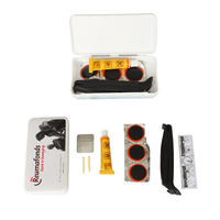 Kits de réparation de pneus de vélo portables Ensemble d'outils de réparation de patchs de crevaison de chambre à air de vélos