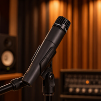 Ensemble de microphones dynamiques portatifs SM57 - Utilisation en conférence et en studio, micro XLR filaire à réduction de bruit pour smartphones