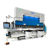 Presse plieuse CNC électro-hydraulique robuste 130T 3200mm 4+1 axes avec contrôleur Delem DA53T pour le pliage de tôles