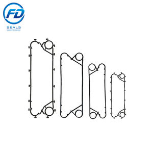 Gasket <span class=keywords><strong>EPDM</strong></span> PHE Kelas Makanan FDA, Segel Tahan Uap untuk Industri Susu & Pabrik Bir - Product Image 2