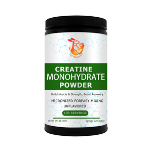 Créatine en poudre de qualité supérieure pour le développement musculaire avec créatine monohydrate, boisson pour la nutrition sportive, complément pour la récupération après l'entraînement - Product Image 1