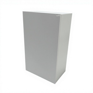 Ensemble de meubles de cuisine modulaires blancs modernes RTA, avec carcase en panneau mélaminé, étanche, pour appartement, avec robinet et charnières en quartz artificiel - Product Image 5