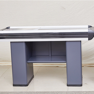 Usine chinoise ChaoYu Comptoirs de caisse Revêtement en poudre métallique Comptoir de caissier Comptoirs de supermarché - Product Image 4