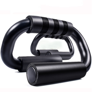Barre Push Up in acciaio-tribune per muscoli-barre Push-up per atletica con impugnature imbottite in schiuma per muscoli petto donne uomini - Product Image 4