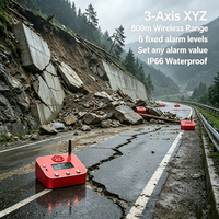 Monitor Gempa Tanah, Lumpur Jatuh, Kegelinciran Tanah, Gempa Gempet, 001 Deg IP66, Dudukan Magnetik, Peringatan Dini, Data Hujan, Terus Menerus