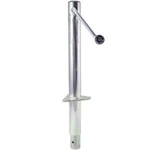Cric stabilisateur de <span class=keywords><strong>remorque</strong></span> RV 2000lbs charge cric de <span class=keywords><strong>remorque</strong></span> support jambe de chute avec poignée d'enroulement supérieure - Product Image 5