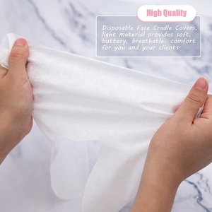 ผ้าคลุมรองศีรษะแบบใช้แล้วทิ้ง ผลิตจากวัสดุไม่ทอ นุ่มพิเศษ ป้องกันการแพ้ สำหรับเตียงนวดและร้านเสริมสวยสปา - Product Image 2