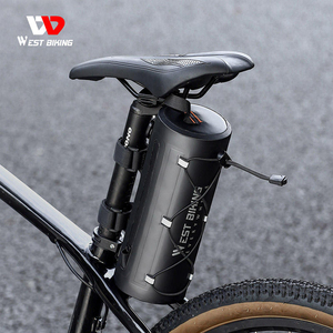Sac de guidon de vélo WEST BIKING, sac de livraison pour vélo, sac de cadre de vélo étanche grande capacité, sac de voyage pour cadre avant de vélo - Product Image 6