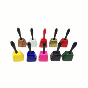 Campana de Mano Metálica Personalizada con Acabado en Color, Campana Navideña Promocional, Campana para Mascotas o Campana Escolar con Logotipo - Product Image 3