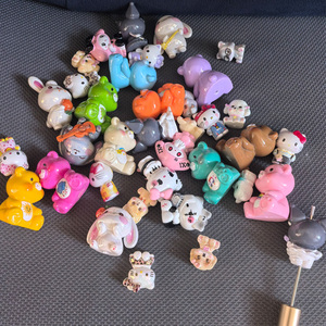 จี้รูปสัตว์ 3 มิติ ลายการ์ตูน น้องหมา น้องแมว กระต่าย หมี  แบบรูตรง สำหรับตกแต่งปากกา พวงกุญแจ กระเป๋า - Product Image 3