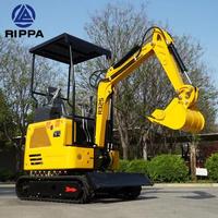Rippa R327 Tiny Scavatore Ditching Digger Bager rétractable Petite taille Bagger Strong Escavatore
