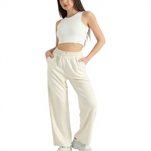 Pantalones Deportivos Casuales de Lona con Cintura Alta para Mujer EVER GLOW, de Secado Rápido, Transpirables, Modernos, para Senderismo al Aire Libre, Estilo Urbano, Lisos - Product Image 1