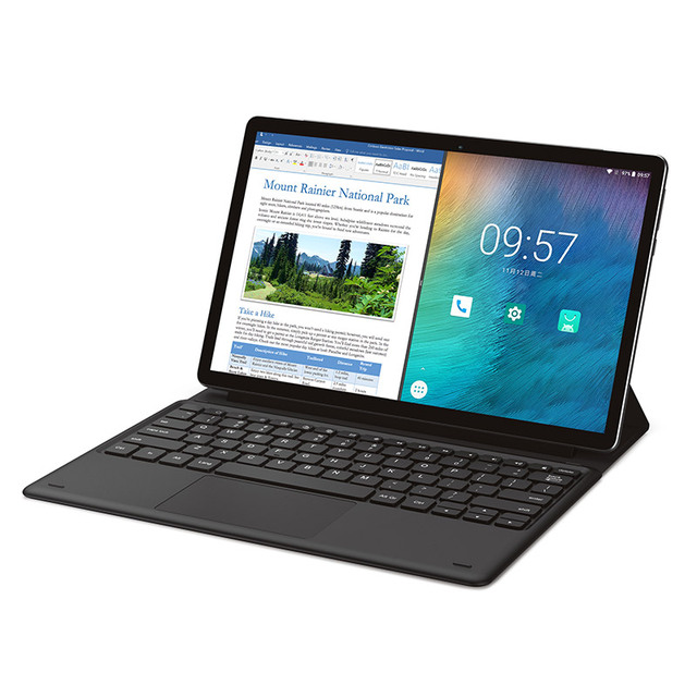 2 in 1 Tablet Laptop 11.6 Inch Android Tablet PC 10 Cores 1920*1080 Gaming Gps Wifi 4G Sim Card Call Phone Tablets with Keyboard