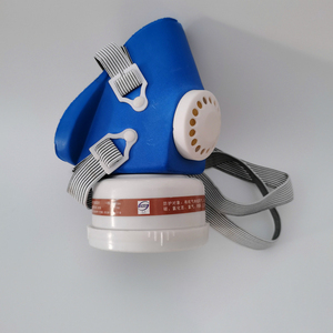 Demi-masque respiratoire à <span class=keywords><strong>filtre</strong></span> auto-amorçant à réservoir unique, nouveau design à motif plat, pour la protection contre les produits chimiques, les incendies et la peinture en <span class=keywords><strong>a</strong></span>érosol - Product Image 6
