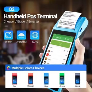Q1 Q2 5.5 ''android 11 cầm tay Android thiết bị đầu cuối 4 gam POS thiết bị Tài Chính tất cả trong một POS thiết bị đầu cuối thanh toán máy POS - Product Image 2
