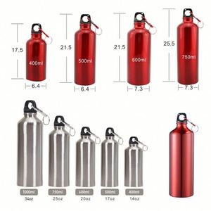 Botella de Agua Personalizada con Logotipo Promocional, Botella Deportiva de Aluminio para Exteriores con Impresión de Logotipo - Product Image 3