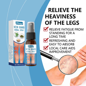 Spray para el Cuidado de las Venas Varicosas de Fábrica, Vitamina E Nutritiva y Calmante, Alivia la Fatiga de las Piernas, Flebitis, Mejora la Circulación Sanguínea, 30 ml, Cuidado Corporal - Product Image 5
