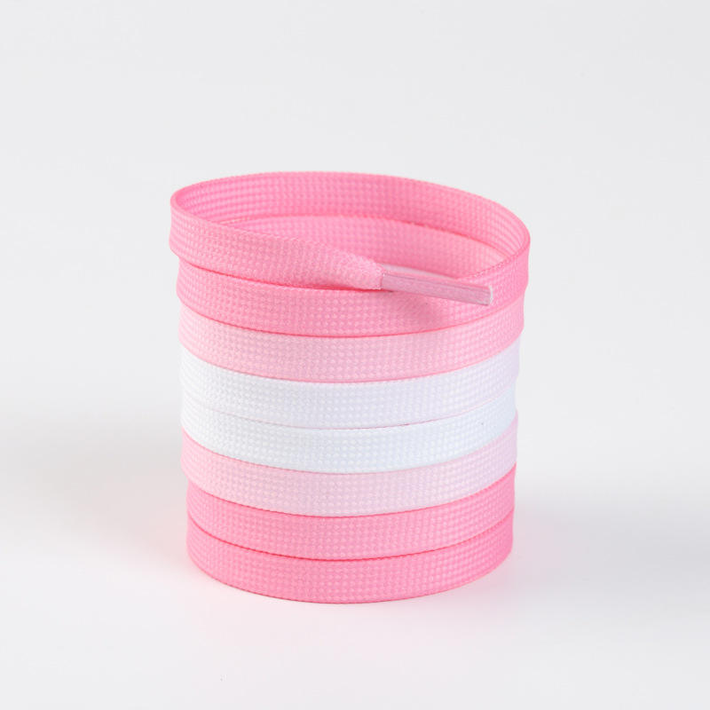 Lacets dégradés roses