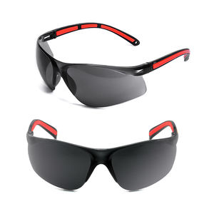 G036 Lunettes de travail de sécurité à monture PVC pour hommes de haute qualité avec protection <span class=keywords><strong>UV</strong></span>, anti-rayures et anti-buée. - Product Image 4