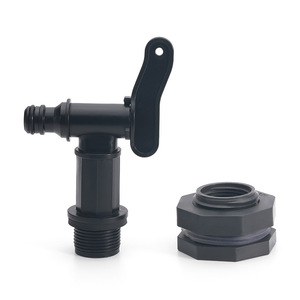 Hot-bán 3/4 vòi nước kết nối mịn thấp cho tấn thùng vườn núm vú bể nước xô phụ kiện phụ kiện đường ống phụ kiện - Product Image 1