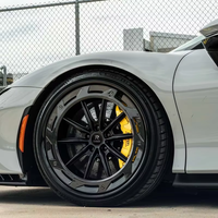 Velg Forged Alloy 2 Piece MV SL-100 AERO+ Ukuran 17-21 Inch 5x114.3 5x112 untuk Lexus IS500 Porsche 997 GT3 BMW E92 M3 Audi B8 S5
