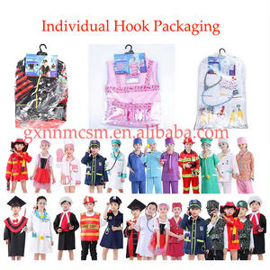 Halloween finta vestire astronauta spazio 6-9y bambini Cosplay poliziotto Chef infermiera pompiere Costume per bambini gilet e cappello 2pc Set - Product Image 6