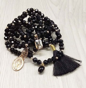 Woying apilable, 7 días a la semana <span class=keywords><strong>pulseras</strong></span> con cristal pulsera <span class=keywords><strong>de</strong></span> cristal <span class=keywords><strong>de</strong></span> color <span class=keywords><strong>de</strong></span> moda cristal stretch <span class=keywords><strong>pulseras</strong></span> - Product Image 6