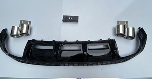 Difusor Trasero para Audi S3 <span class=keywords><strong>2022</strong></span>, Mejora de Parachoques con Tubos de Escape y Clips, Nuevo, para Audi <span class=keywords><strong>A3</strong></span> 8Y - Product Image 4
