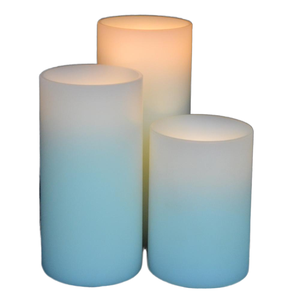 Portacandele Cilindrici di Lusso in Plastica per Candele Natalizie Artificiali, Lanterne Eleganti e Design a Vaso per Decorazioni Domestiche - Product Image 1