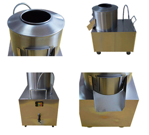 آلة تقشير البطاطس التجارية، آلة تقشير أوتوماتيكية للخضروات والفواكه، آلة تنظيف وتقشير للاستخدام في المقاصف - Product Image 2