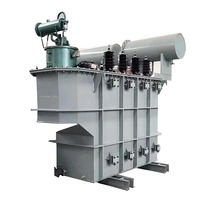 Transformador Sumergido en Aceite OEM de 800kw 1600, Bobina Toroidal de Aluminio y Cobre, Subestación Trifásica