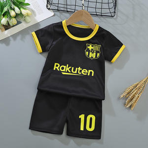 Children's Football Uniform <strong>Boys</strong> and <strong>Girls</strong> Summer Jersey 0-10 Years Old <strong>Short</strong>-sleeved <strong>Shorts</strong> Quick-drying Mesh Breathable Suit - Product Image 5