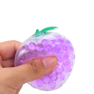 2025 Funny Hot Selling Water Beads Stress <b>Balls</b> Cute Strawberry TPR <b>Squeeze</b> Fidget Toys for Children Antistress - Product Image 2