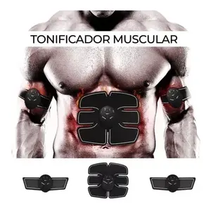 Smart Electronic Abdominal And Arm Patch For <b>Exercise</b> With <b>Step</b> Counting Function, TPE Material, Unisex Design, 110V/220V Compat - Product Image 4