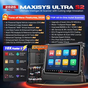 Escáner Inteligente Autel MaxiSys Ultra S2 AI 2026 con Topología VCMI2 6 en 1 MS919/Ultra EV 3.0 y Motor Truspeed, Herramienta <span class=keywords><strong>de</strong></span> Escaneo Inteligente UltraS2 - Product Image 4