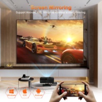 Proyector S18 con Enfoque Automático Keystone Inteligente 2+16G Android 11 Video 400ANSI LCD Full HD 1080P 3D para Cine en Casa y Exteriores 4K