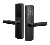 Serrure TT pour poignée de porte à entrée sans clé, serrure en zinc, mot de passe, connexion électronique, serrure de porte intelligente numérique