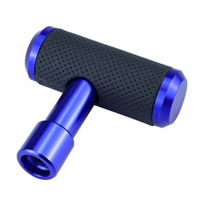 <b>Gear</b> Shift <b>Knob</b> Aircraft Joystick T-Handle Hammer Fit for at MT Car Shifter Aluminum Car Accessories - Product Image 6