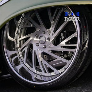 Cerchi Forgiati RCSR Custom da 19, 20, 22, 24, 26, 28 Pollici, Cerchi in Lega a Due Pezzi con Canale Profondo per Chevrolet 1500, 7, 8, 9, 10 Lips - Product Image 6