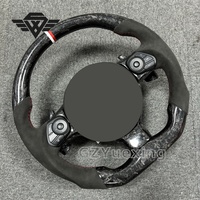 Volante Deportivo Personalizado de Fibra de Carbono Forjado con Palancas de Cambio para Toyota GR86 LC200 Highlander RAV4 LC300 Camry
